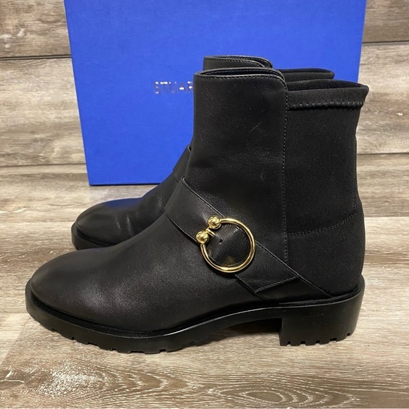 Stuart Weitzman | Luxering Suede Ankle Boots Size 8.5 NEW - Picture 10 of 15